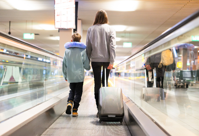 If your child is traveling alone or with only one parent or legal guardian, they may need a letter of consent from the other custodial parent.