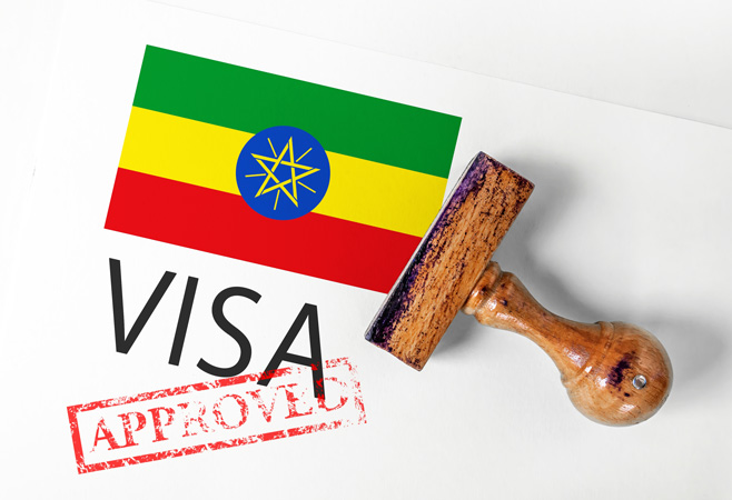 Egyptian citizens can apply for Ethiopia's eVisa online in advance, ensuring quick approval