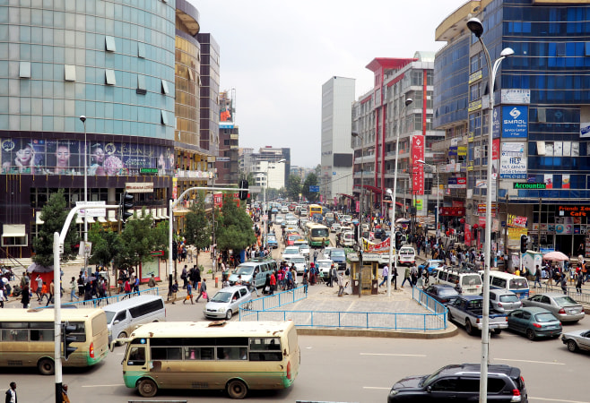 Choose the top hotels near downtown Addis Ababa that stay close to the action