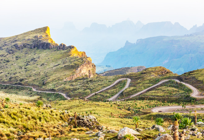 The Ethiopia highlands offer unmatched photo ops