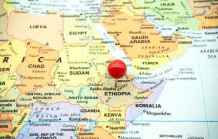 Ethiopia Location on Map: Continent, Borders, Capital & Map Guide